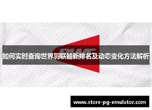 如何实时查询世界羽联最新排名及动态变化方法解析